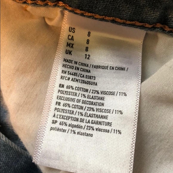 American Eagle jean shorts. - Picture 3 of 3